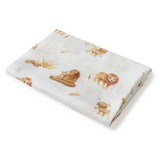 SNUGGLE HUNNY KIDS ORGANIC MUSLIN WRAP - LION