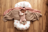 SNUGGLE HUNNY KIDS - ROSE STRIPE GROWSUIT