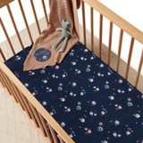 SNUGGLE HUNNY KIDS FITTED COT SHEET - MILKY WAY