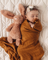 SNUGGLE HUNNY KIDS ORGANIC MUSLIN WRAP -  BRONZE