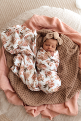 SNUGGLE HUNNY KIDS ORGANIC MUSLIN WRAP - ROSETTE