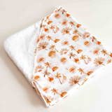 SNUGGLE HUNNY KIDS ORGANIC HOODED BABY TOWEL - PARADISE