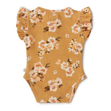 SNUGGLE HUNNY KIDS GOLDEN FLOWER SHORT SLEEVE BODYSUIT