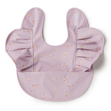 SNUGGLE HUNNY KIDS LILAC BLOOM FRILL SNUGGLE BIB