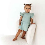 SNUGGLE HUNNY KIDS SAGE DRESS