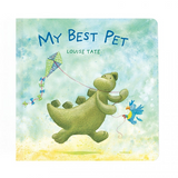 JELLYCAT MY BEST PET BOOK (BASHFUL DINOSAUR BOOK)