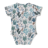 SNUGGLE HUNNY KIDS ARIZONA SHORT SLEEVE ORGANIC BODYSUIT