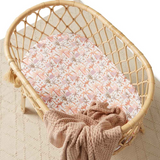 SNUGGLE HUNNY KIDS PALM SPRINGS BASSINET SHEET / CHANGE PAD COVER