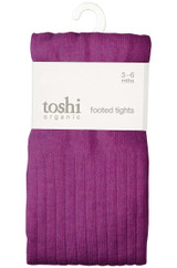 TOSHI ORGANIC TIGHTS FOOTED DREAMTIME VIOLET