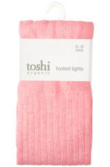 TOSHI ORGANIC TIGHTS FOOTED DREAMTIME CARMINE