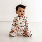 SNUGGLE HUNNY KIDS DINO ORGANIC GROWSUIT