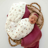 SNUGGLE HUNNY KIDS LADYBUG ORGANIC MUSLIN WRAP