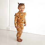 SNUGGLE HUNNY KIDS GOLDEN FLOWER ORGANIC GROWSUIT