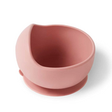 SNUGGLE HUNNY KIDS SILICONE BOWL - ROSE