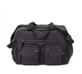 OIOI CARRY ALL NAPPY BAG - BLACK DIAMOND QUILT