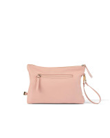 OIOI NAPPY CHANGING POUCH - PINK FAUX LEATHER