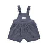 SOLL PATTERN OVERALLS - CHARCOAL
