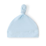SNUGGLE HUNNY KIDS BABY BLUE KNOTTED BEANIE