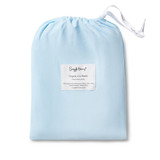 SNUGGLE HUNNY KIDS BABY BLUE FITTED COT SHEET