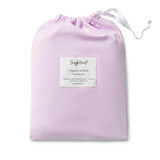 SNUGGLE HUNNY KIDS LILAC FITTED COT SHEET