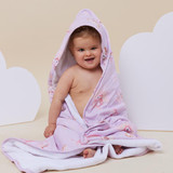 SNUGGLE HUNNY KIS UNICORN HOODED BABY TOWEL