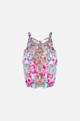 CAMILLA BABIES THE SHOULDER ROMPER - DOWN THE GARDEN PATH