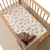 SNUGGLE HUNNY DIGGERS FITTED COT SHEET