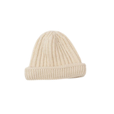 CINNAMON BABY CHUNKY BEANIE - CREAM