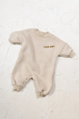 CINNAMON BABY LOUNGE SUIT - SAND