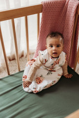 SNUGGLE HUNNY ROSEBUD ORGANIC SLEEPING BAG 1.0 TOG