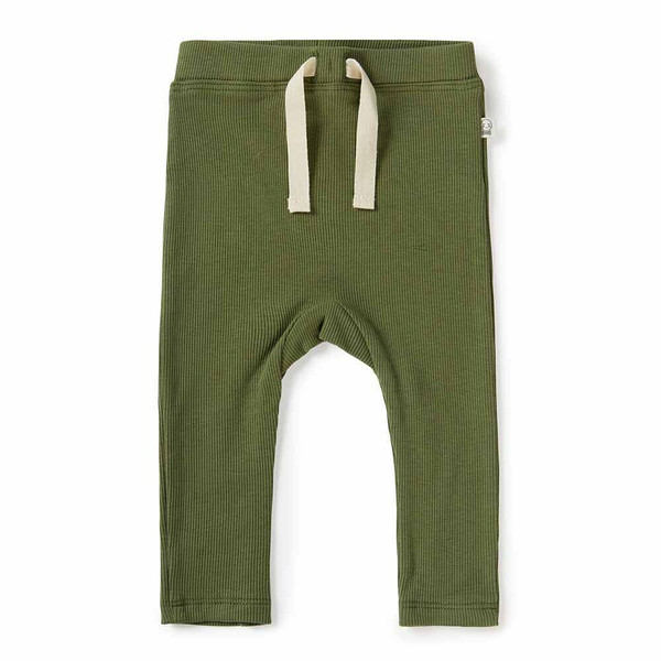 SNUGGLE HUNNY KIDS - OLIVE PANTS