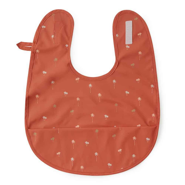 SNUGGLE HUNNY KIDS SNUGGLE BIB WATERPROOF - PALM