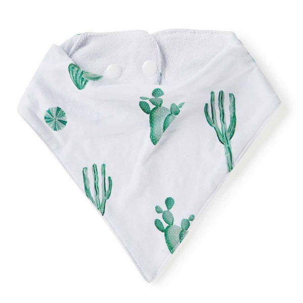 SNUGGLE HUNNY KIDS DRIBBLE BIB - CACTUS