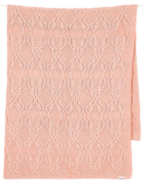 TOSHI ORGANIC BLANKET BOWIE BLOSSOM