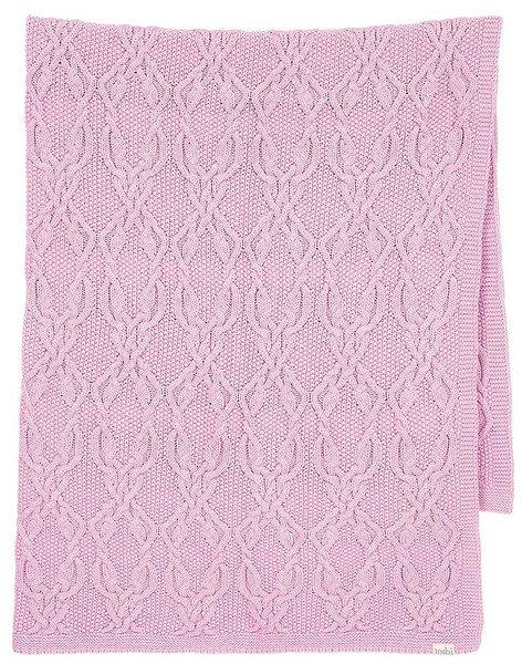TOSHI ORGANIC BLANKET BOWIE LAVENDER