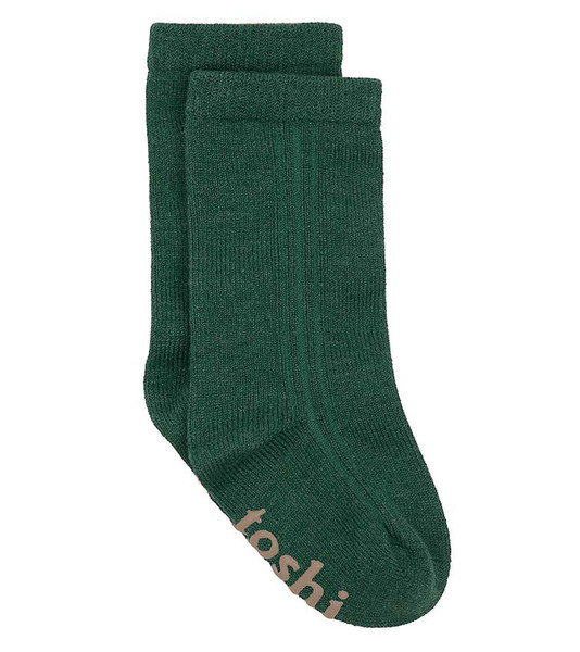 TOSHI ORGANIC SOCKS KNEE DREAMTIME IVY