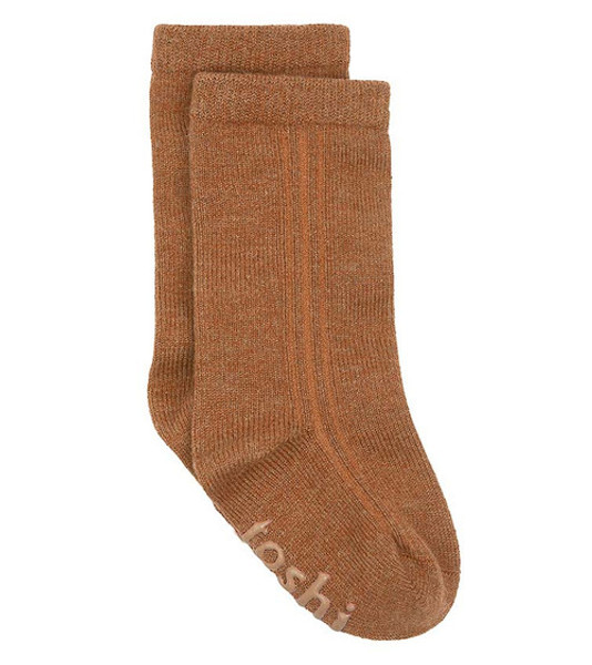 TOSHI ORGANIC SOCKS KNEE DREAMTIME GINGER