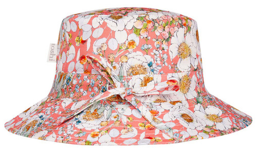 TOSHI PLAYTIME SUN HAT CLAIRE TEA ROSE