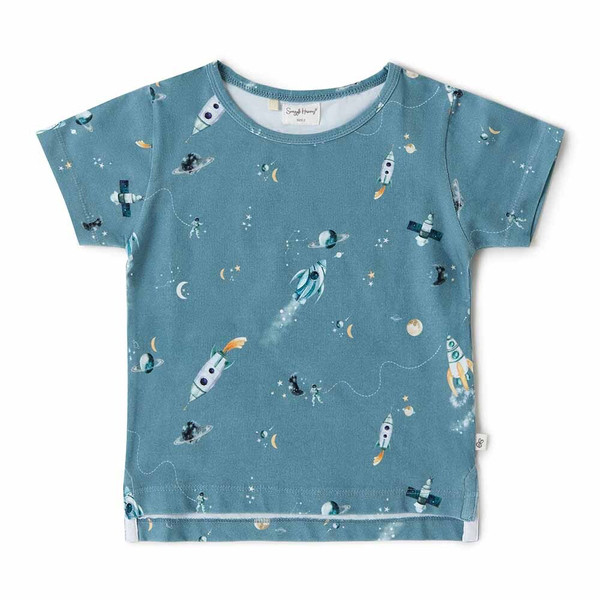 SNUGGLE HUNNY KIDS ROCKET SHORT SLEEVE T-SHIRT