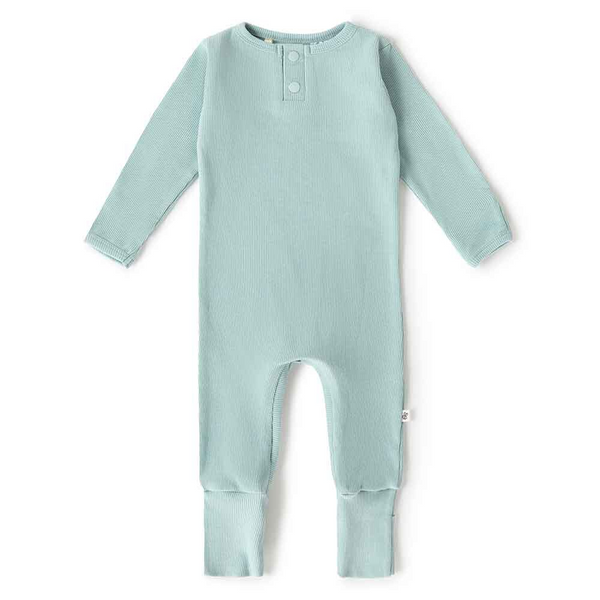 SNUGGLE HUNNY KIDS SAGE ORGANIC GROWSUIT