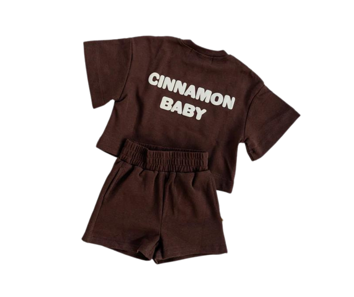 CINNAMON BABY CINNAMON SET - CHOCOLATE