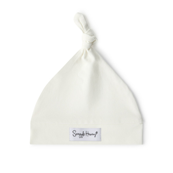 SNUGGLE HUNNY KIDS MILK KNOTTED BEANIE