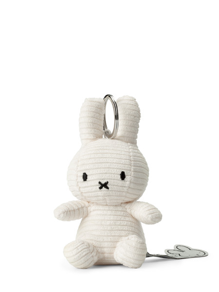 MIFFY KEYCHAIN CORDUROY OFFWHITE