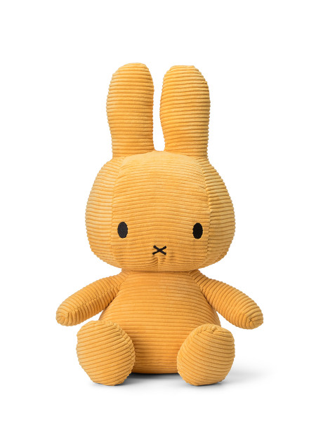 MIFFY SITTING CORDUROY YELLOW