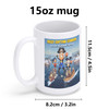 Mission Billionaire Buster White Glossy 15 oz. Mug
