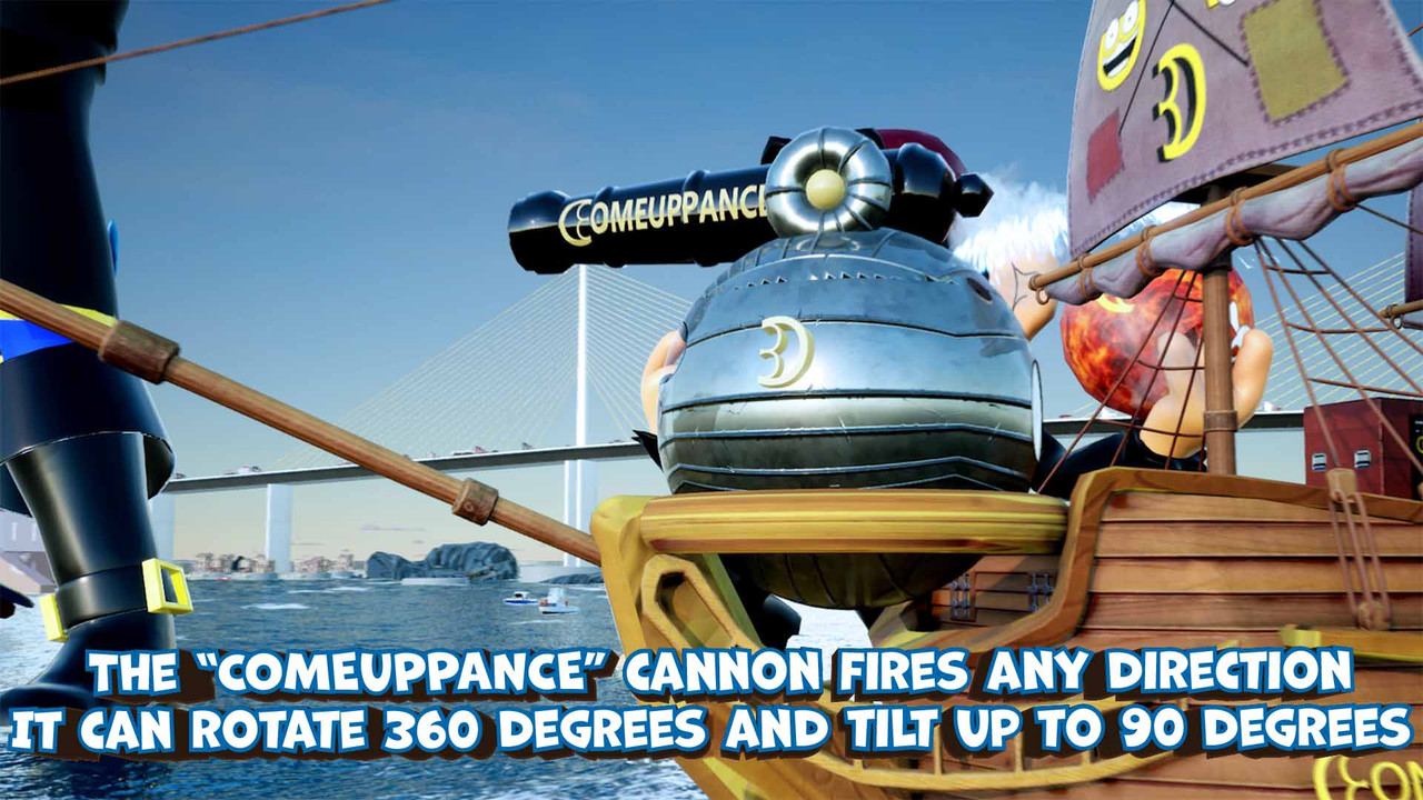 Crazy Captain Cannon - Mission: Billionaire Buster - Official Video Game (With Full Soundtrack) - Digital Download