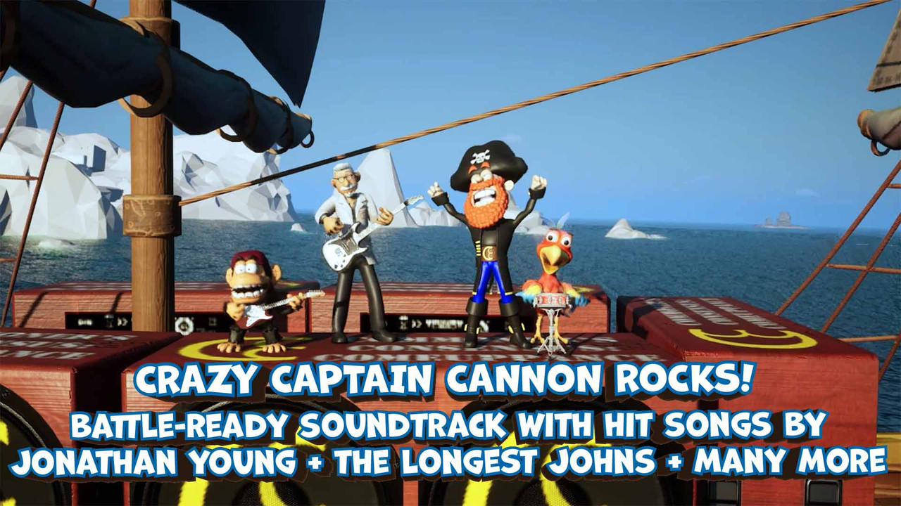 Crazy Captain Cannon - Mission: Billionaire Buster - Official Video Game (With Full Soundtrack) - Digital Download