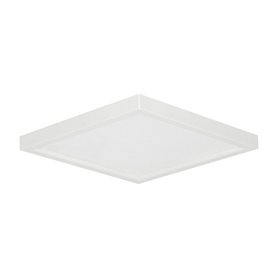 LED-SM8/WH Slim Square 7" White Finish 18W LED Surface-Mount Light Amax Lighting