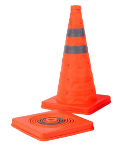 SAFETY CONE COLLAPSIBLE SMALL NO LAMP