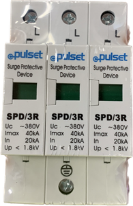 3 Pole Surge Protector Removable